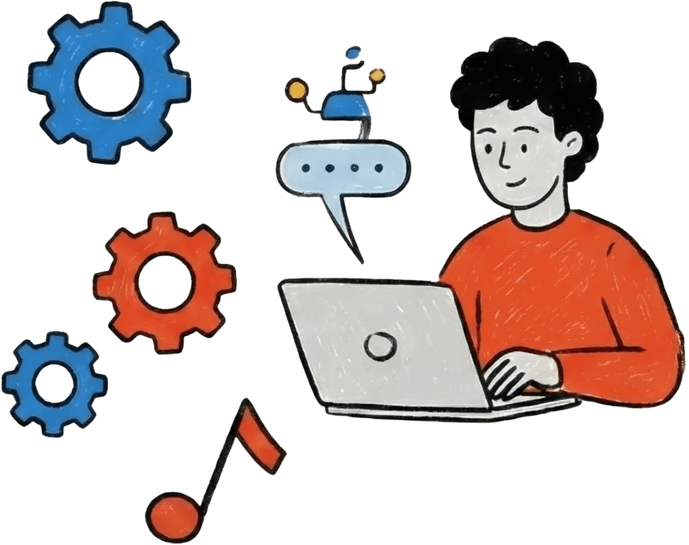 Course generation illustration